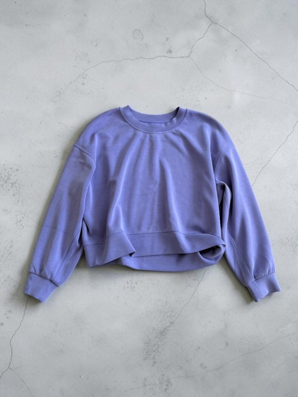 LULULEMON Purple Long Sleeve Sweatshirt Size 8